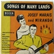 Josef Marais And Miranda - Songs Of Many Lands