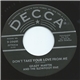 Grady Martin And The Slewfoot Five - Don't Take Your Love From Me / Nashville