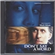 Mark Isham - Don't Say A Word (Original Motion Picture Soundtrack)