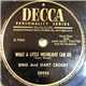 Bing And Gary Crosby With John Scott Trotter And His Orchestra - What A Little Moonlight Can Do / Down By The Riverside