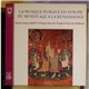 Marie Louise Jaquet - La Musique d'Orgue En Europe Du Moyen-Age A La Renaissance