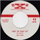 Jack Tucker - First On Your List / Stark, Staring Madly In Love (With You)