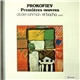 Prokofiev, Abdel Rahman El Bacha - Premières Oeuvres