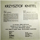 Krzysztof Knittel - Lapis / Low Sounds