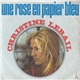 Christine Lebail - Une Rose En Papier Bleu