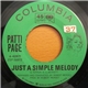 Patti Page - Just A Simple Melody